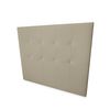 Cabecero 100 X 120 Cm Oporto Acolchado, Tapizado Premium En Polipiel De Alta Gama, Beige