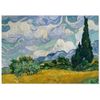 Póster Van Gogh 30x21cm Campo De Trigo Con Cipreses