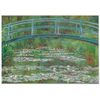 Póster Claude Monet 50x35cm El Puente Japonés