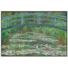 Póster Claude Monet 30x21cm El Puente Japonés