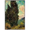 Póster Van Gogh 21x30cm Cipreses
