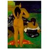 Póster Paul Gauguin 21x30cm Mujeres Tahitianas Bañándose