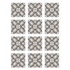 Azulejos Adhesivos Gris 10x10cm Pack De 72 Hidráulico Oriental