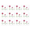 Azulejos Adhesivos El Principito Rosas Pack 72 Baldosas De 10x10cm