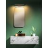 Forlight Nora - Lámpara Para Espejo De Baño Led 39cm Con Luz Neutra 4000k. Protección Ip44 Para Baños. Color Negro