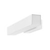 Forlight Ander - Aplique De Pared Interior Led Lineal Con Brazo Modular Y Abatible Con Luz Cálida 3000k. Color Blanco