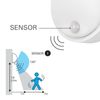 Forlight Moo - Aplique De Pared Exterior Led Ip54 Sensor Crepuscular De Movimiento Temperatura Regulable 3000-4000-6000k Blanco