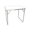 Mesa De Camping Plegable Blanco 70x80x60 Cm