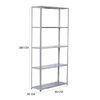 Estantería Metálica Galvanizada Catterhouse Nils Solid 180 - 90x30x180 Cm Con 5 Baldas De Acero Galvanizado Soporta Hasta 250 Kg