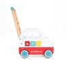 Andador Para Bebés Carrito Multiactividades Montessori Robincool Creta 30x44x51 Cm De Madera Estimula Desarrollo Psicomotor