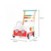 Andador Para Bebés Carrito Multiactividades Montessori Robincool Creta 30x44x51 Cm De Madera Estimula Desarrollo Psicomotor