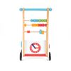 Andador Para Bebés Carrito Multiactividades Montessori Robincool Creta 30x44x51 Cm De Madera Estimula Desarrollo Psicomotor