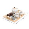 Juego De Té De Juguete Montessori Robincool Tea Caprizze 27x21x10 Cm De  Madera Eco Con Bandeja Tetera Y Accesorios Incluidos con Ofertas en  Carrefour