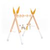 Gimnasio Para Bebé Montessori Robincool Hanger 60x44x57 Cm Madera Ecológica | Gimnasio De Actividades | Arco De Juego Multicolor | Patas Antideslizantes