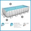 Pack Piscina Bestway Rectangular 640x274x132 Cm Con Accesorios De Mantenimiento De Piscina Y Robot Limpiafondos Incluidos