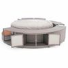 Spa Hinchable Bestway Lay-z-spa Madrid Ø180x66 Cm Con Airjet + Revestimiento K2o Full Surround 180 Ø279x40x56 Cm Borde Para Spa Circular