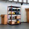 Pack 2 Estanterías Metálicas Catter House Rack Cargo Advance 120 - 120x60x180cm De Acero Galvanizado Y Mdf Con Baldas Ajustables