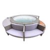 Spa Hinchable Bestway Zurich Ø180x66 Cm Airjet + Revestimiento K2o Full Surround 180 279x40x56 Cm Borde Para Spa Circular