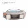 Spa Hinchable Bestway Zurich Ø180x66 Cm Airjet + Revestimiento K2o Full Surround 180 279x40x56 Cm Borde Para Spa Circular