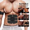 Estimulador Muscular Ems Inalámbrico  Recargable Por Usb Entrenador Glúteos Cadera Estimulador Abdominal Ab