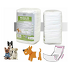 Pañales Desechables Perros Machos Pañal Sanitarios Perro Bragas Higiénicas Suaves Absorbentes L (20.5x81.5