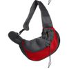 Transportador Perro Transpirable Bolsa Paseo Porta Mascota Cangureras Llevar Cachorro 40x24cm Rojo