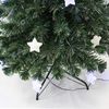Árbol Navidad Artificial Con Luces Incorporadas Led Estrellas Blancas 150cm