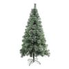 Árbol De Navidad Pino 90-280cm Artificial Hojas Aguja Decoración Navideña Soporte Metálico 180cm