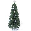 Árbol Navidad Artificial Con Luces Incorporadas Led Estrellas Blancas 120cm