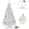 Arbol De Navidad Artificial Blanco Con Base Metálica 120cm