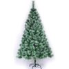 Árbol De Navidad Artificial Nevado De Alta Calidad Ecológico Con Soporte De Metálico 120cm