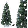 Árbol Navidad Artificial Con Luces Incorporadas Led Estrellas Blancas 90cm