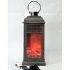 Chimenea Cambados Led Docorativa Navidad Con Efecto Llama Dorado 17.5*17.5*41cm 1