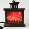 Chimenea Cambados Led Docorativa Navidad Con Efecto Llama Dorado 15*12*18cm