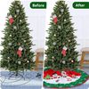 Faldas Árbol De Navidad Base De Árboles Para Fiesta De Año Nuevo Vacaciones 100cm