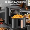 Azorex Freidora Sin Aceite 7l Freidora De Aire 1700w 8000xl