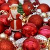 Juego De 40 Adornos De Bolas De Navidad Bolas Colgantes 5cm Para Decoración De Árbol De Navidad Plata 5cm