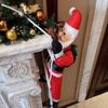 Papá Noel En Escalera Santa Adorno Colgante Para Árboles De Navidad Decoración Navidad 25cm Santa*1