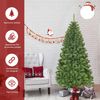 Árbol De Navidad Artificial 120cm Verde Con Soporte Metálico