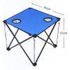 Juego De Mesa Camping Y 2 Sillas Plegables De 2 Piezas Con Mesa Plegable Liviana