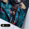 Lámina Habana Brown Punk Cariñoso En Estilo Fotografía A Todo Color Divertidas Ilustraciones Realistas De Animales Con Ropa Humana Diseño Y Decoración De Interiores A3 Marco Blanco Nacnic