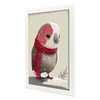 Poster De Loro En Estilo Acuarela Ilustraciones Infantiles A Todo Color De Animalitos Bebé Con Ropa Roja Interiorismo Y Decoración A3 Marcos Blancos Nacnic