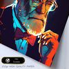 Poster De Sigmund Freud En Estilo Retrato A Todo Color Ilustraciones Y Caricaturas De Inventores Y Creadores Históricos Famosos Diseño Y Decoración De Interiores A4 Marcos Madera Nacnic