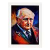 Poster De Mikhail Gorbachev En Estilo Retrato A Todo Color Ilustraciones Y Caricaturas De Personajes Históricos Famosos Diseño Y Decoración De Interiores A3 Marcos Blancos Nacnic