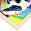 Abstract Smiling Badger In Lisa Fran Style Aesthetic Wall Art Prints For Bedroom Or Living Room Design Nacnic