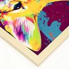 Abstract Smiling Fennec Fox In Lisa Fran Style Aesthetic Wall Art Prints For Bedroom Or Living Room Design Nacnic