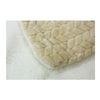 Acomoda Textil - Manta Sedalina Diseño Espiga 180x220 Cm. Manta Polar Con Borreguito Extra Suave, Cálida Y Gruesa, Color Lino.