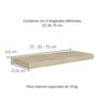 Acomoda Textil – Estantería Para Pared 3 Diferentes Tamaños. Balda Flotante  Decorativa De Madera Con Fijación Invisible, Estante Para Dormitorio,  Cocina, Baño Y Oficina Chene. (25x22,8x3,4 Cm) con Ofertas en Carrefour