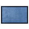 Acomoda Textil - Felpudo De Entrada Absorbente Rectangular Para Interior Y Exterior. Felpudo De Poliamida Y Pvc Antideslizante De Fácil Limpieza. (azul, 60x80 Cm)