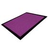 Acomoda Textil - Felpudo De Entrada Absorbente Rectangular Para Interior Y Exterior. Felpudo De Poliamida Y Pvc Antideslizante De Fácil Limpieza. (morado, 60x80 Cm)